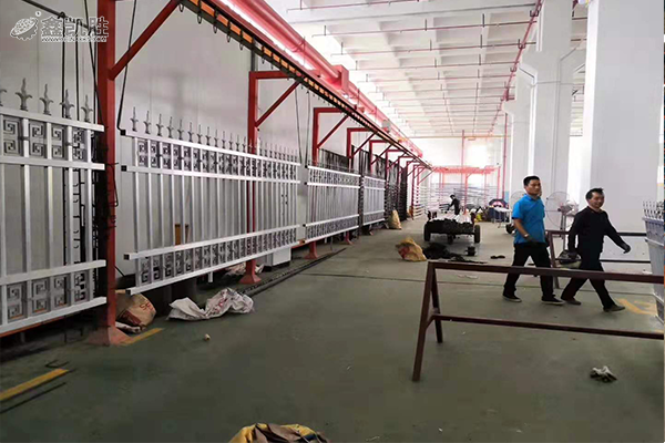 鋁型材噴粉線